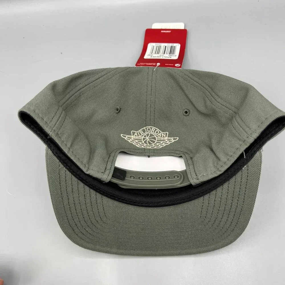 Air Jordan Hat Men‎ Green Black Wing It Jumpman Snap Back Cap New
